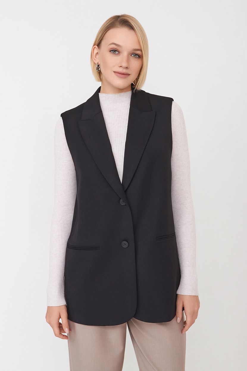 Костюмный жилет L черный 2399₽