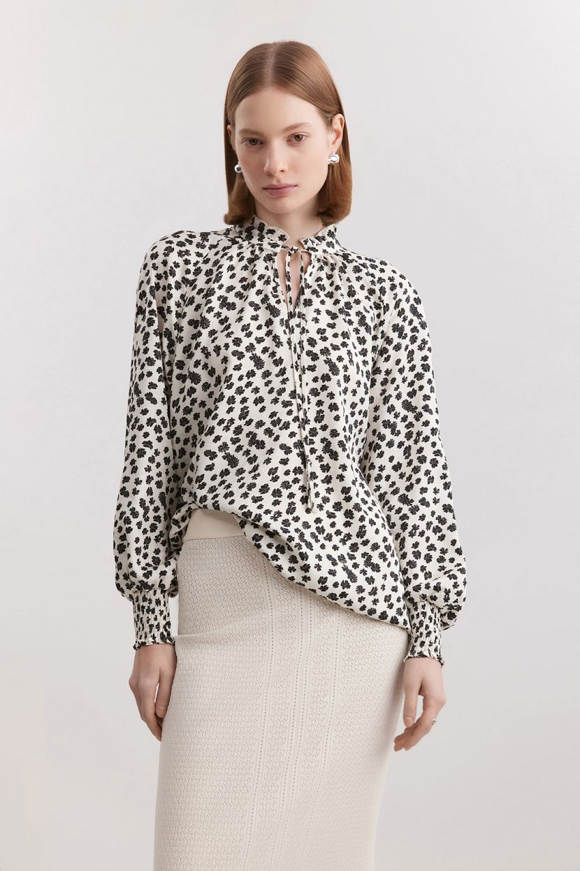 Рубашка с принтом L белый 3999₽