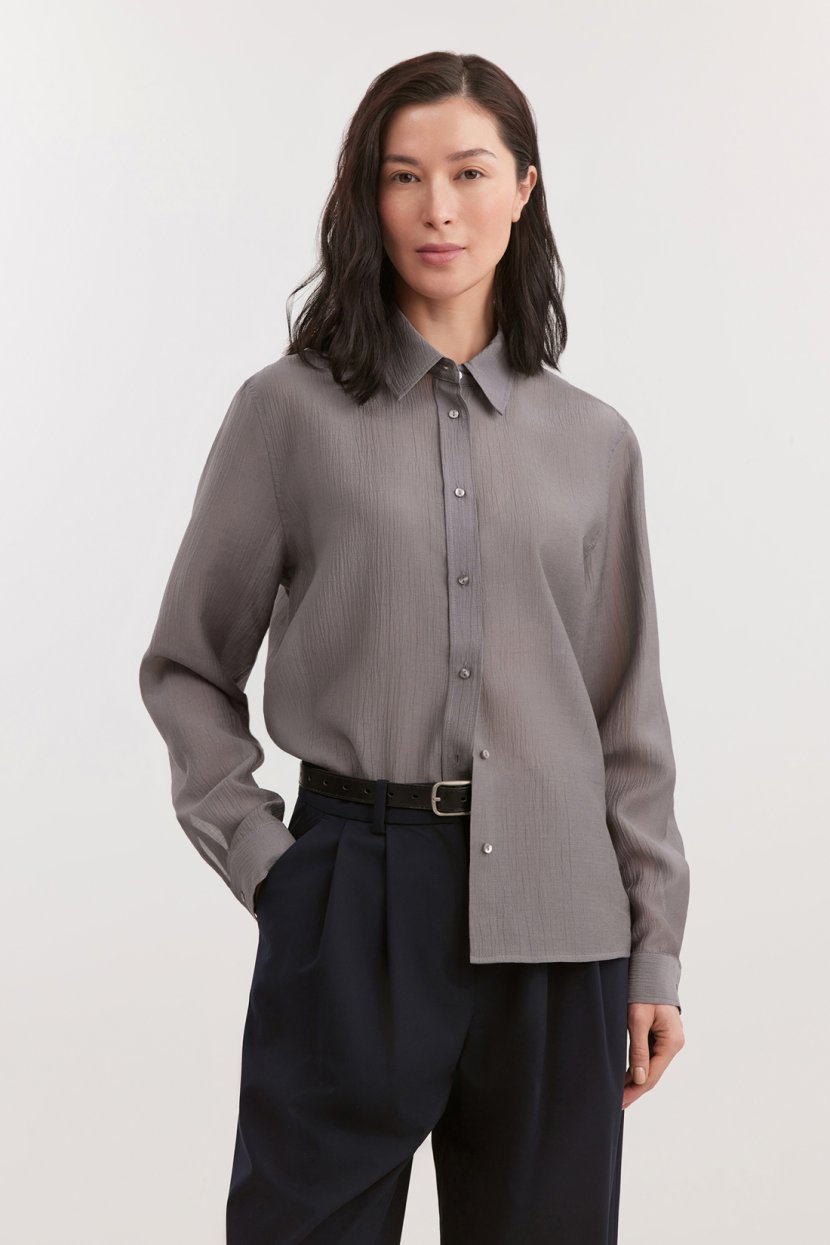 Блузка из шелка и вискозы 6199₽