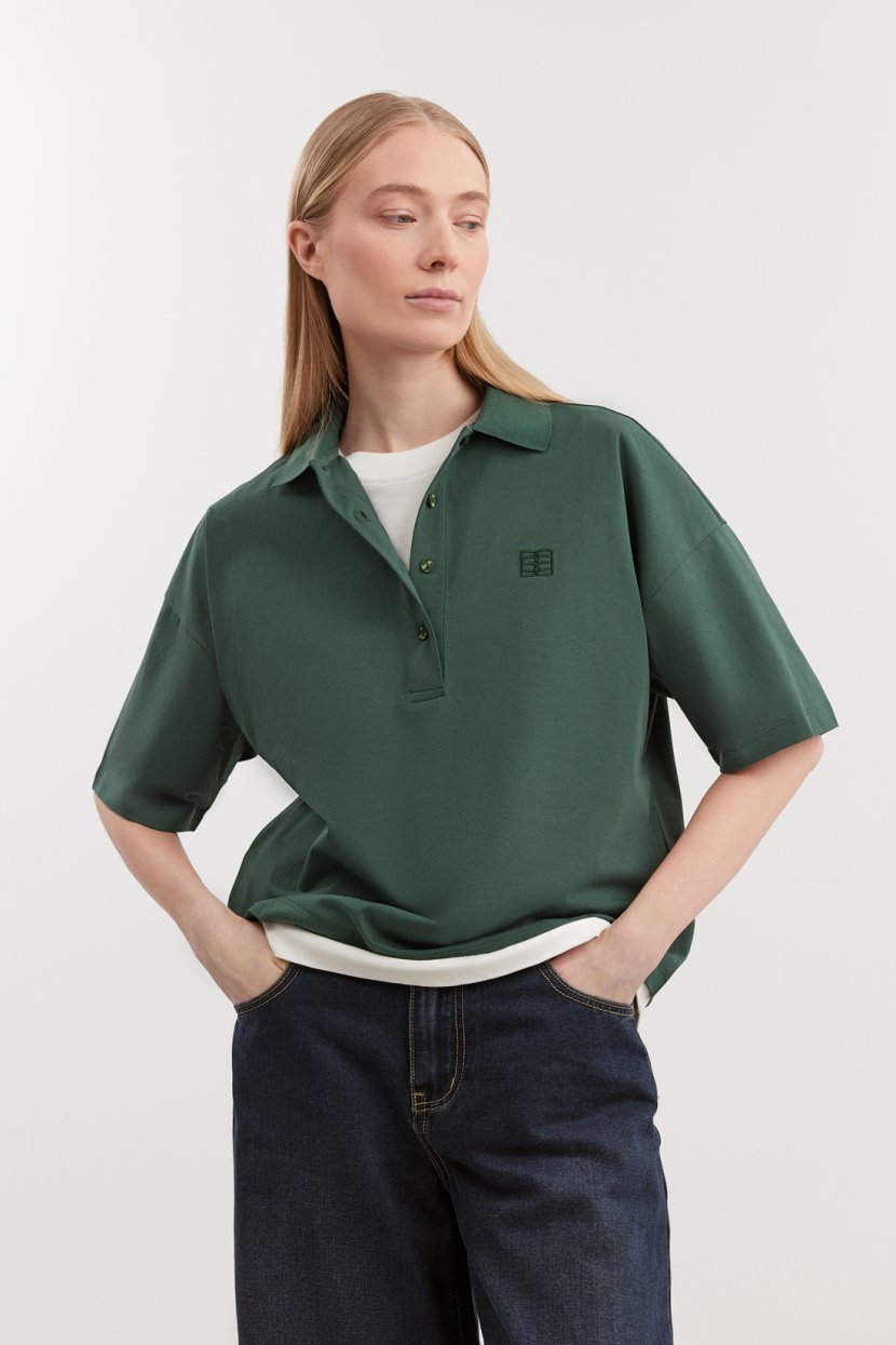 Поло из хлопкового джерси 4399₽