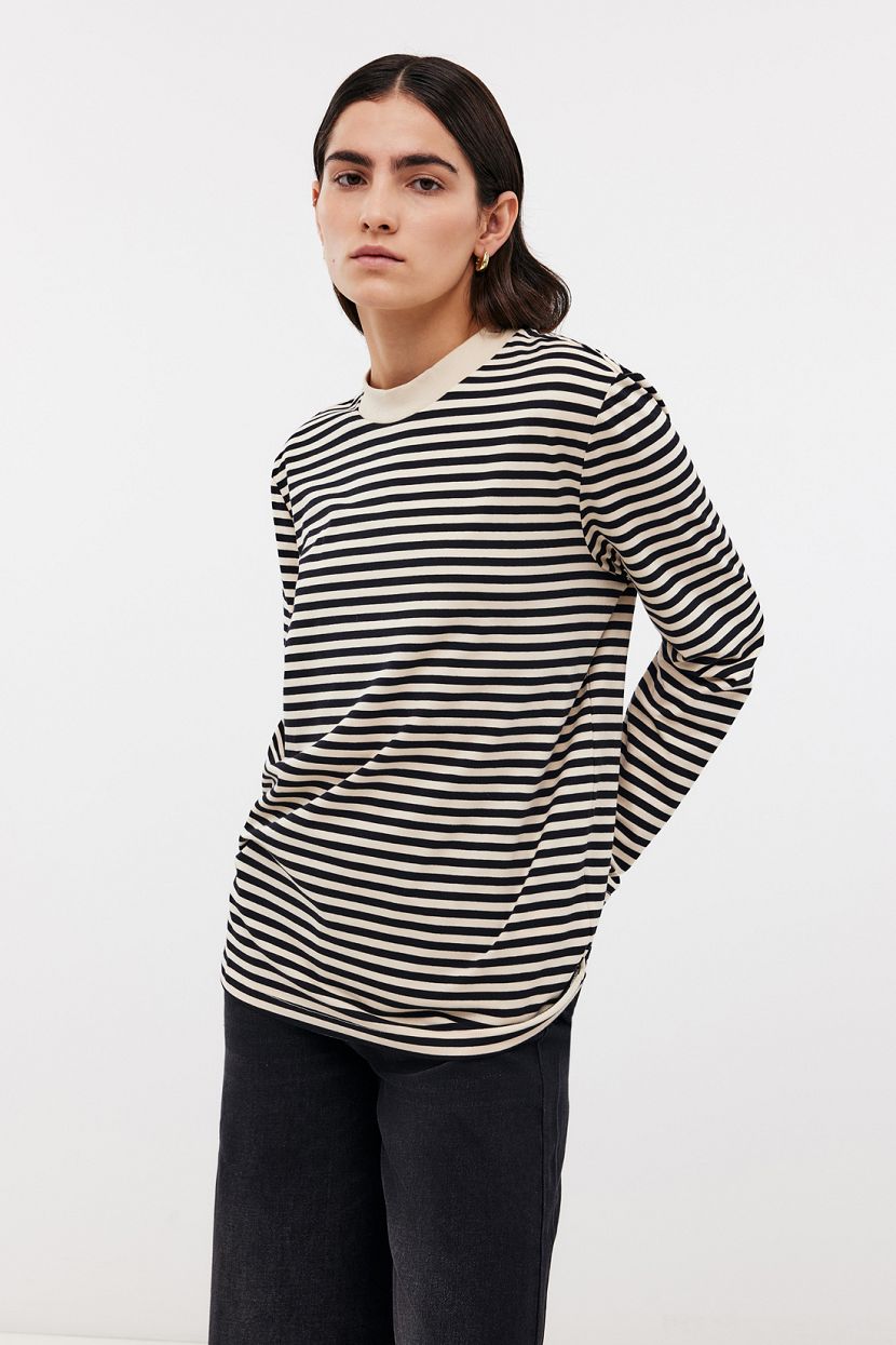 Лонгслив в полоску S HORTBREAD-BLACK STRIPED 2499₽