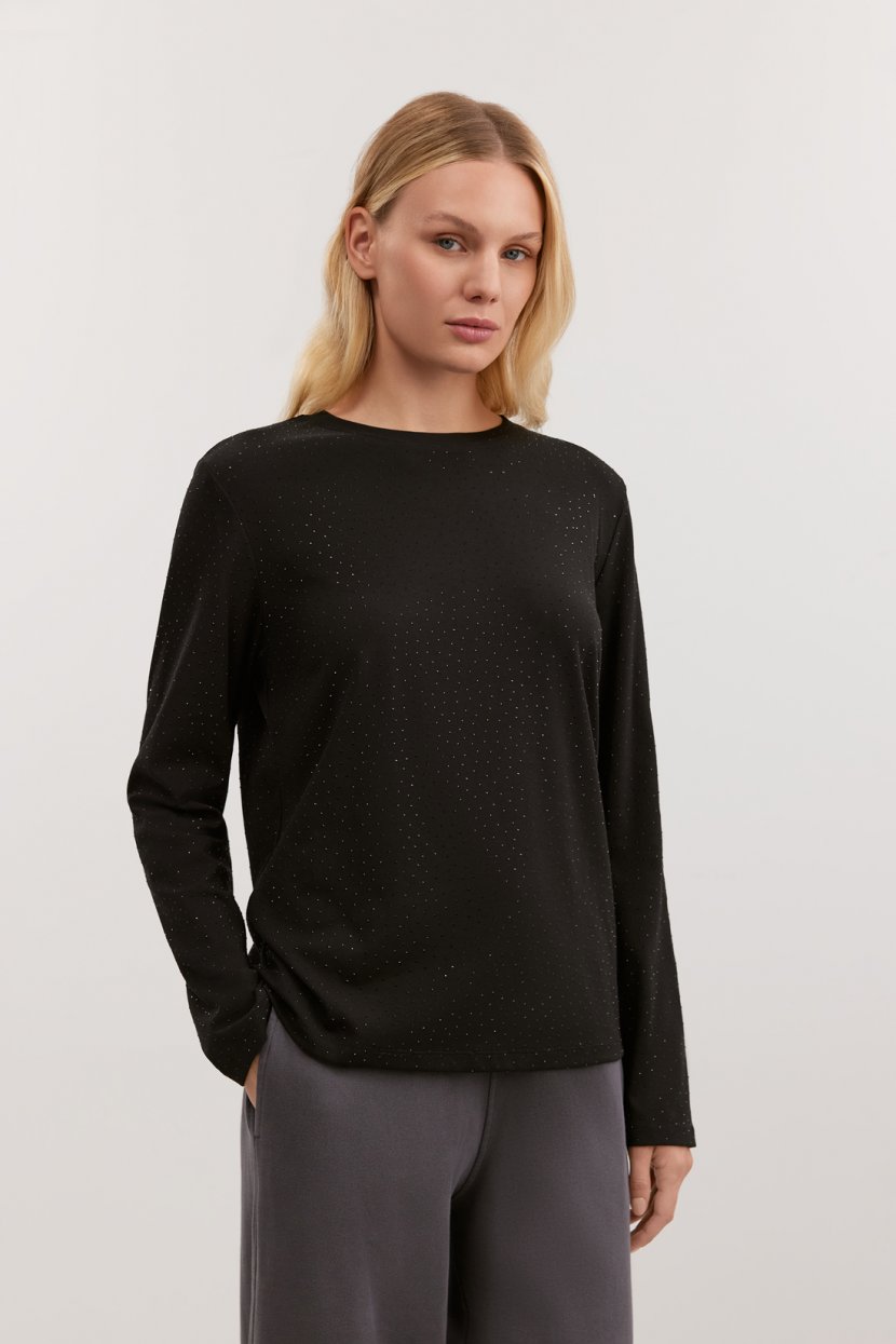 Лонгслив из хлопка