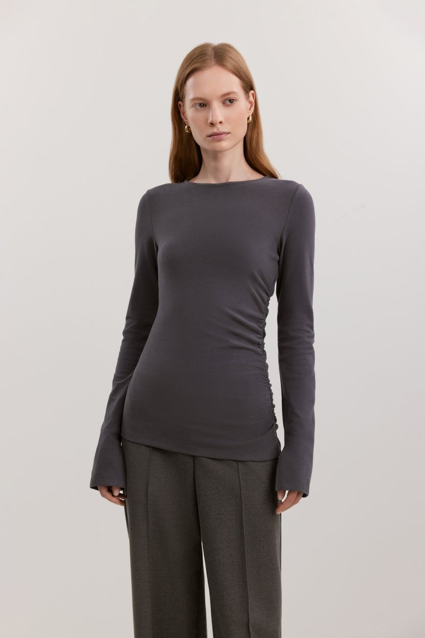 Лонгслив из смесового джерси 2499₽