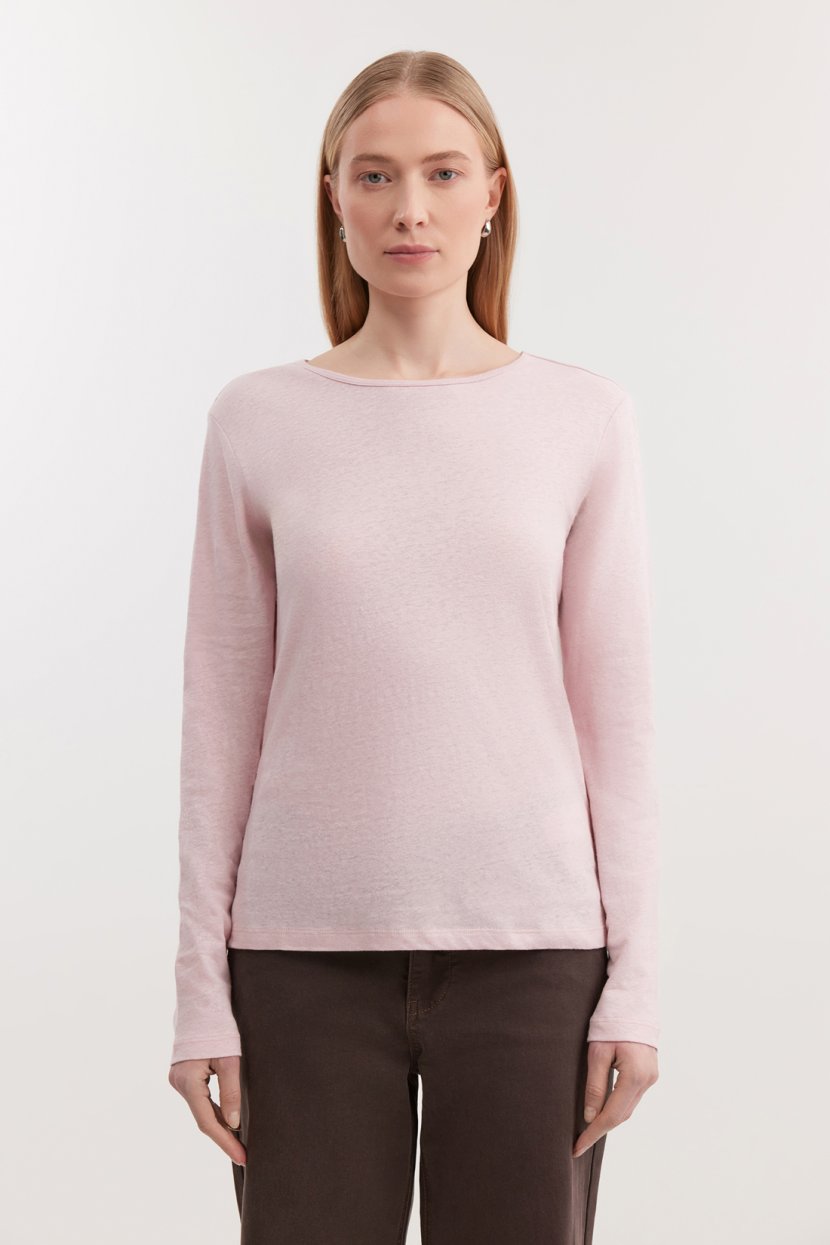 Лонгслив из хлопкового слаб-джерси 4999₽