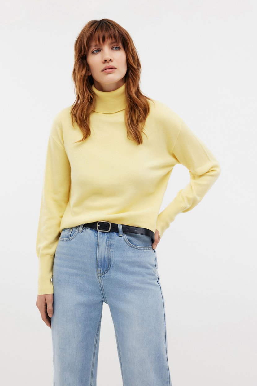 Водолазка из смесового трикотажа 3999₽