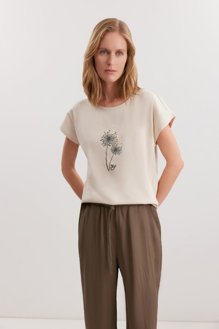 Футболка из 100 хлопка L серый 2399₽