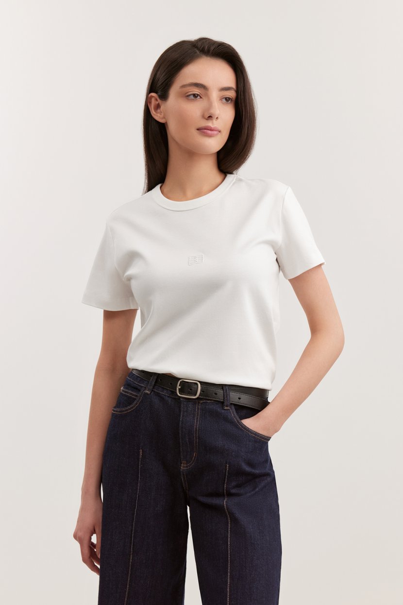 Футболка хлопковая из интерлока 3299₽