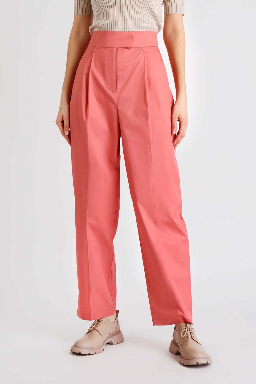 Широкие брюки из комплекта, XL, розовый цена и фото