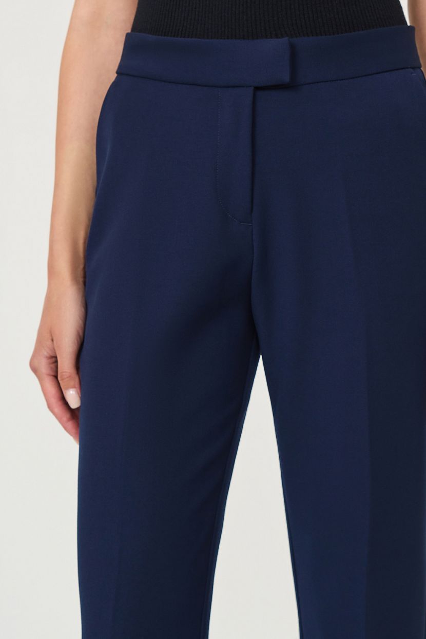 Тёмно-синие брюки (арт. baon B2923506), размер XS, цвет синий Тёмно-синие брюки (арт. baon B2923506) - фото 4