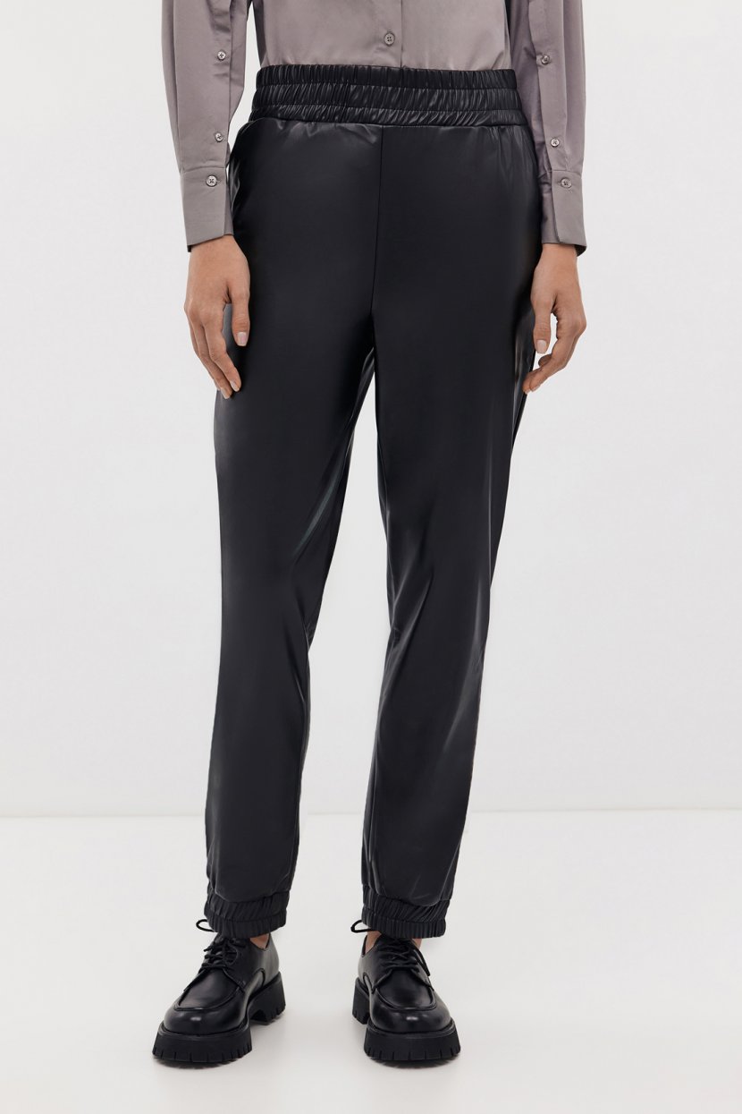 Брюки из водонепроницаемой ткани XL черный 3118₽