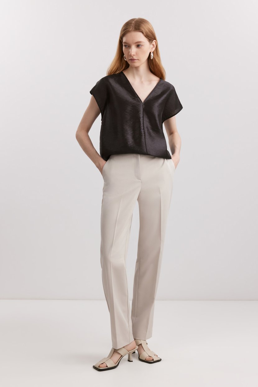 Классические зауженные брюки