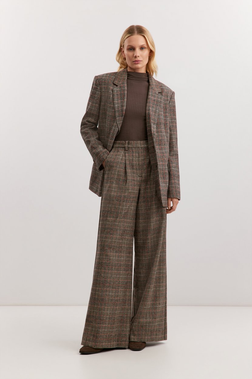 Брюки из шерсти и вискозы 5399₽