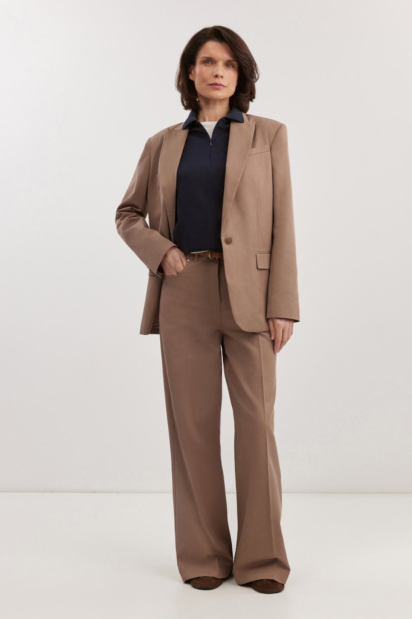 Брюки из хлопка и вискозы 10999₽