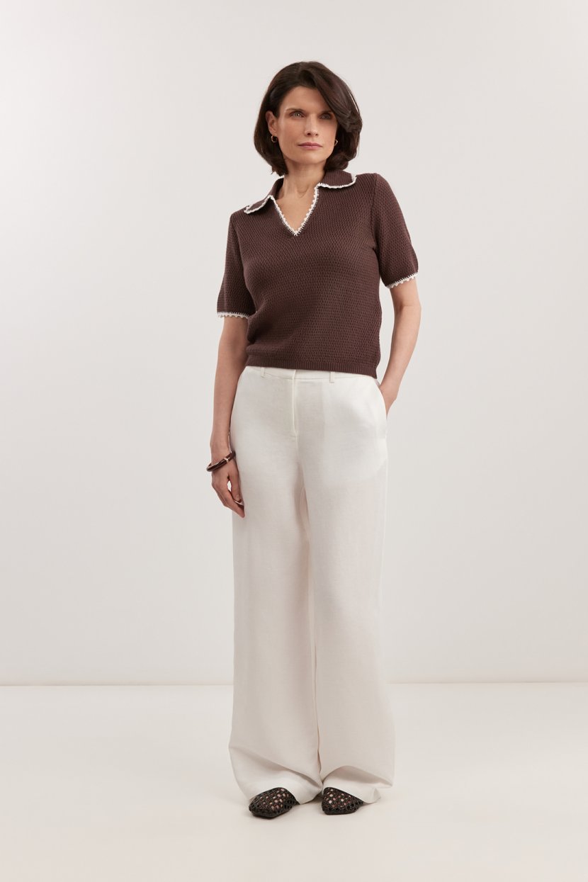 Брюки из лиоцелла и льна 10999₽