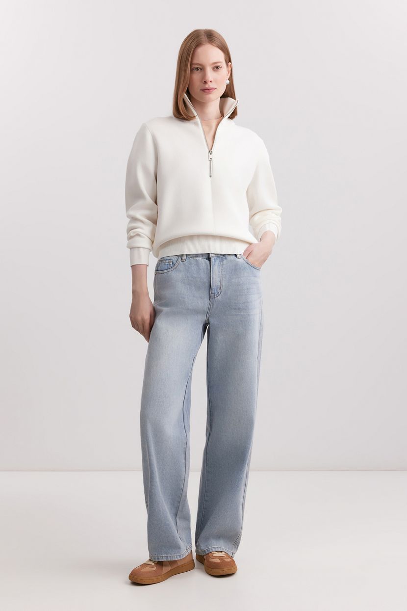 Джинсы WIDE LEG 25 голубой 7299₽