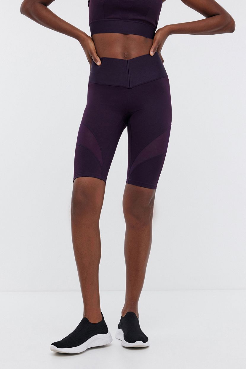 Облегающие шорты для фитнеса, XS, фиолетовый