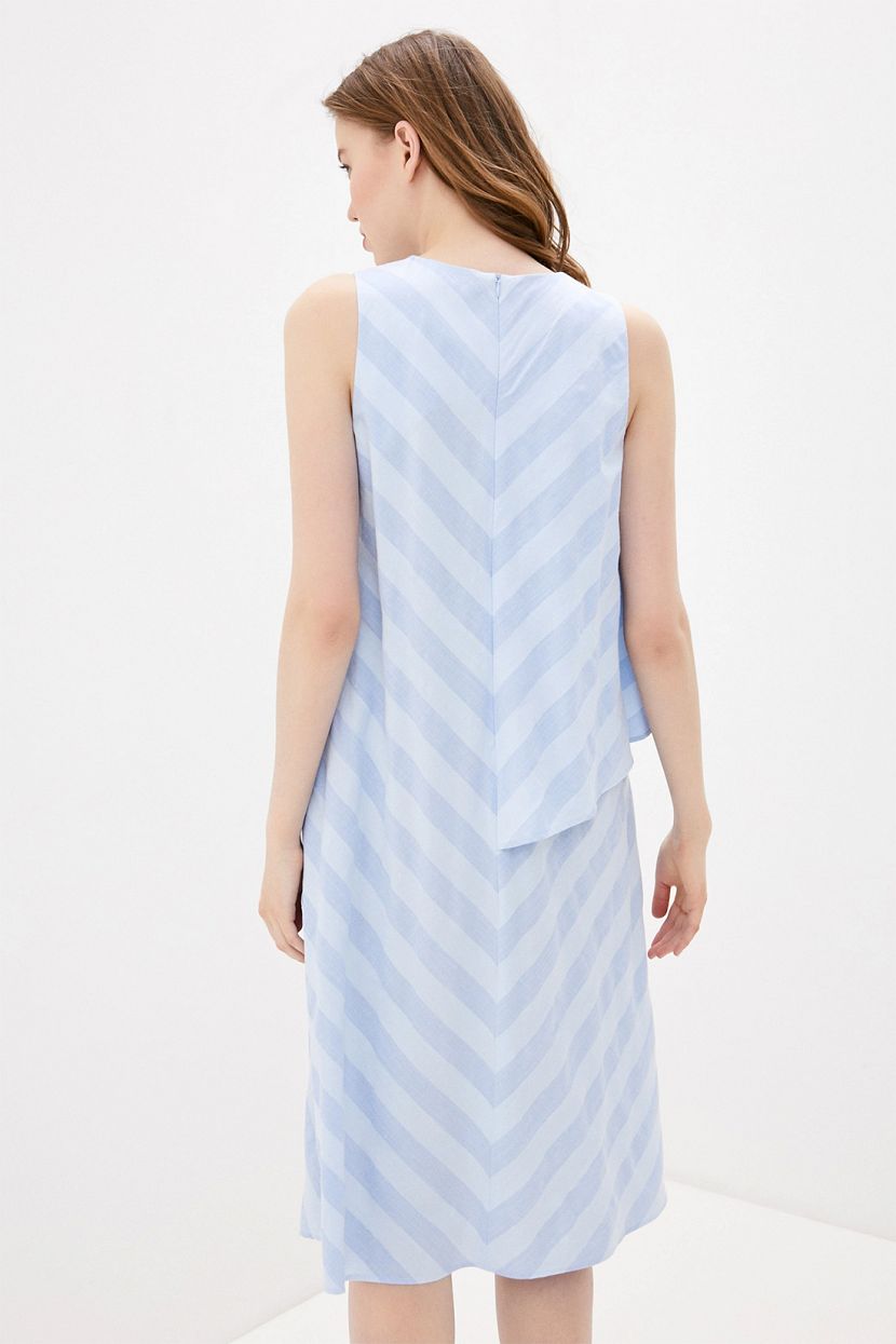 Платье (арт. baon B450079), размер XS, цвет белый Платье (арт. baon B450079) - фото 2