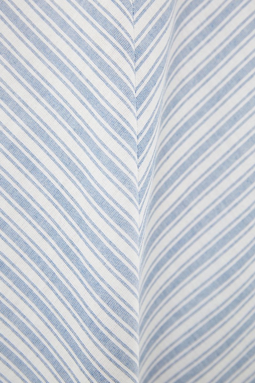 Платье (арт. baon B451027), размер XS, цвет angel blue striped#голубой Платье (арт. baon B451027) - фото 4