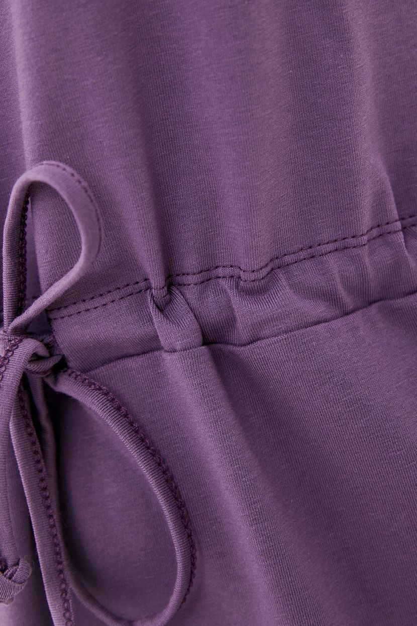 Платье (арт. baon B451202), размер XXL, цвет фиолетовый Платье (арт. baon B451202) - фото 4