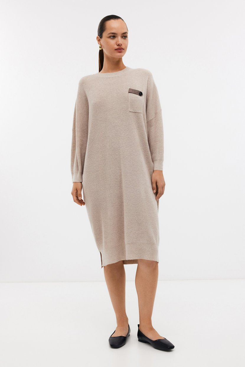 Платье из смесовой вискозы