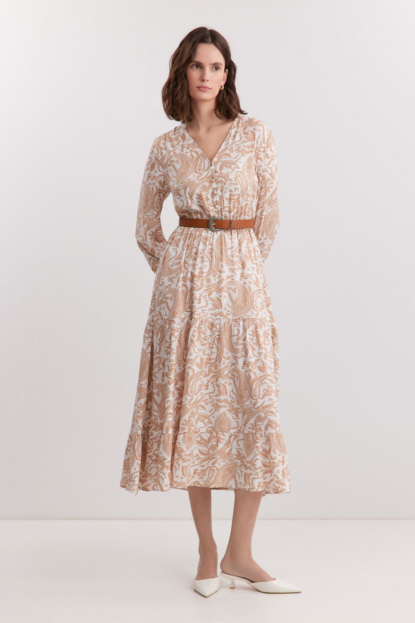 Платье из 100% вискозы