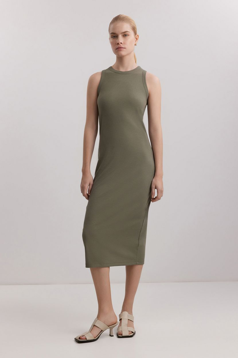 Сарафан в рубчик L зеленый 3999₽