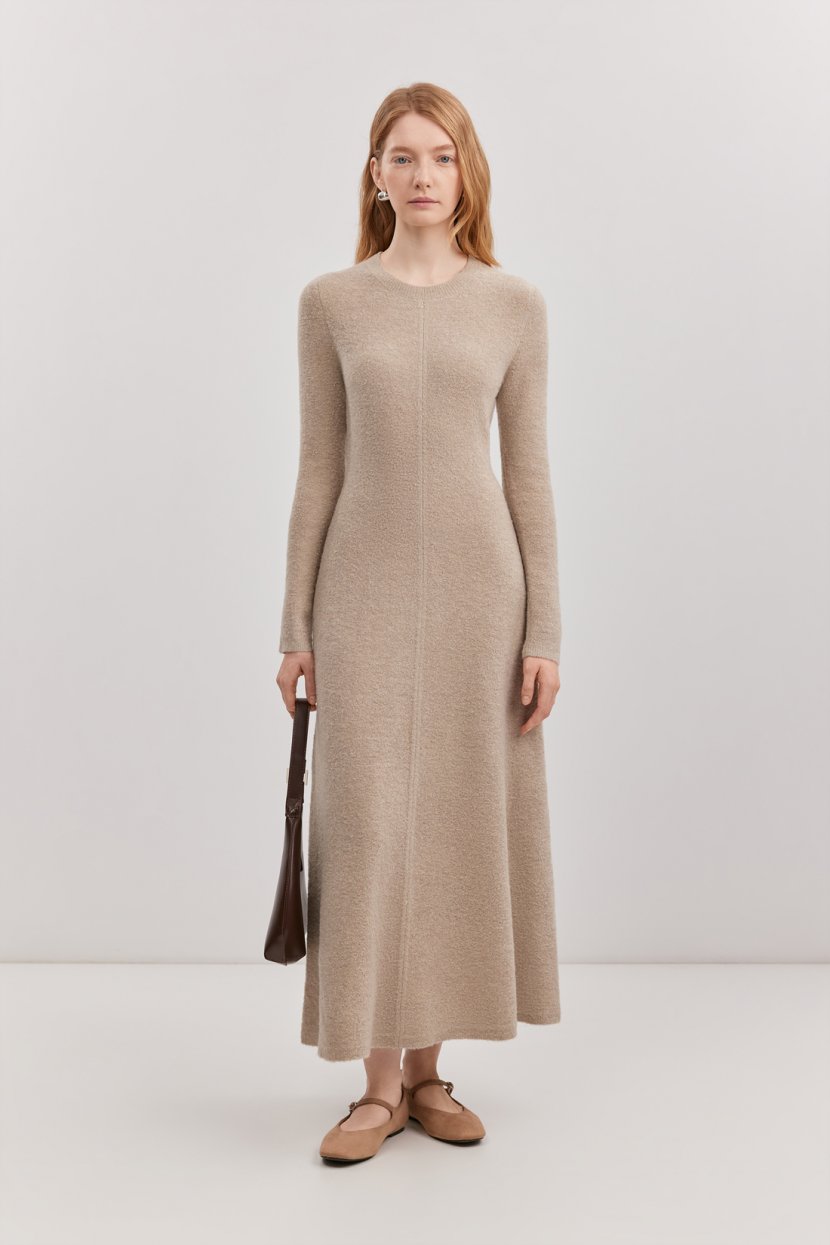 Платье с добавлением шерсти 7699₽