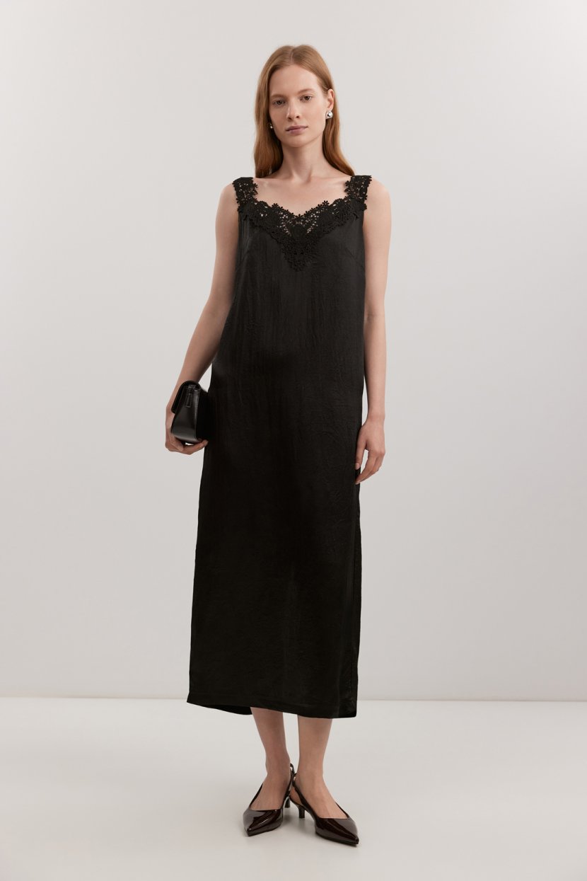 Платье из ацетатной ткани 3999₽