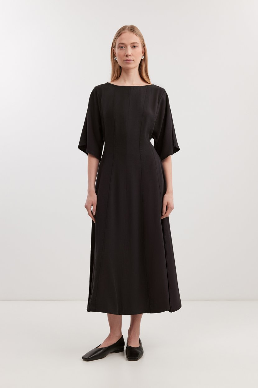 Платье из лиоцелла и вискозы 14299₽