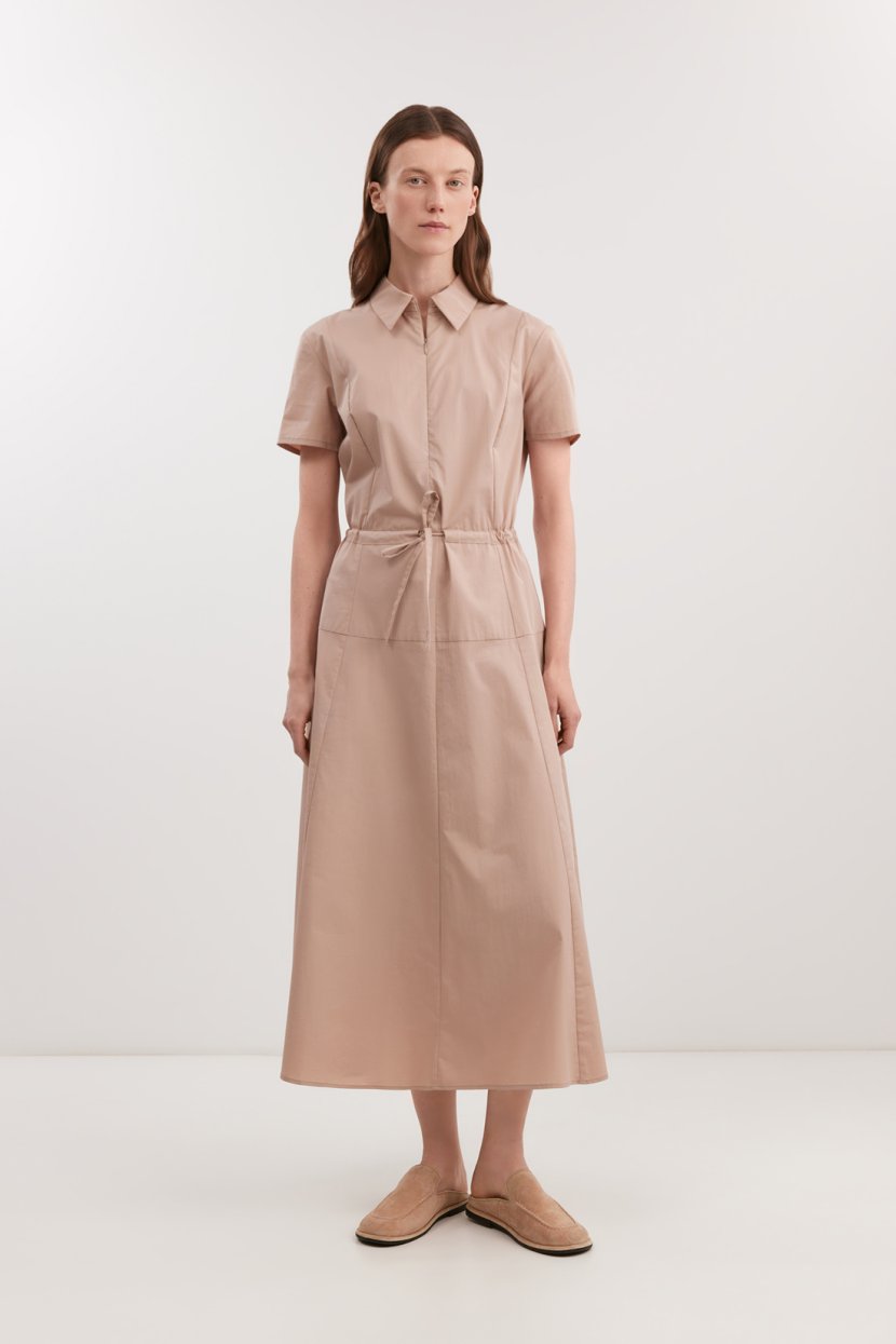 Платье-рубашка из хлопкового поплина 10999₽