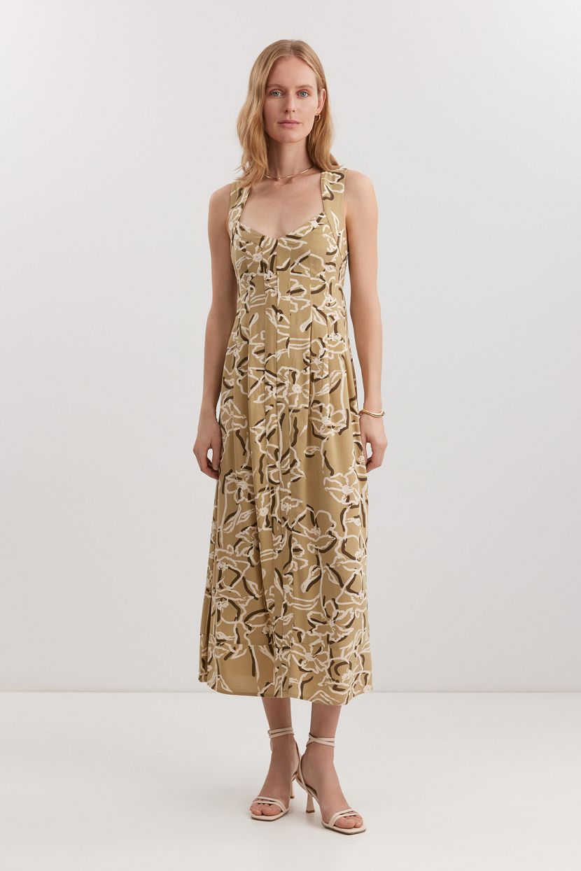 Сарафан из 100 вискозы L CORIANDER PRINTED 2999₽
