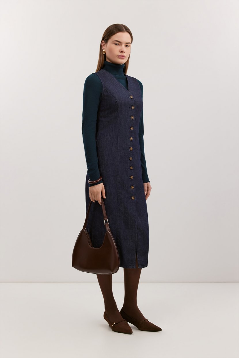 Сарафан из хлопка и лиоцелла 3199₽