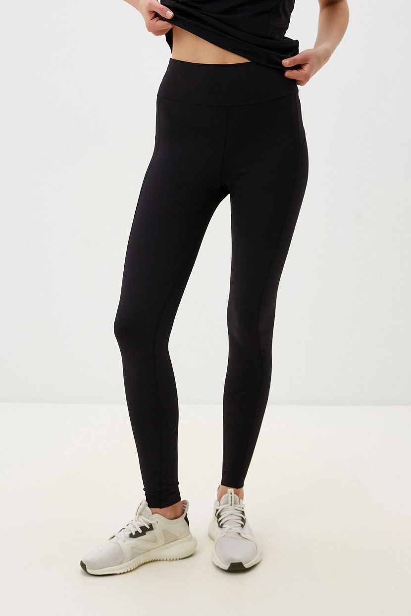 Лосины однотонные спортивные для бега