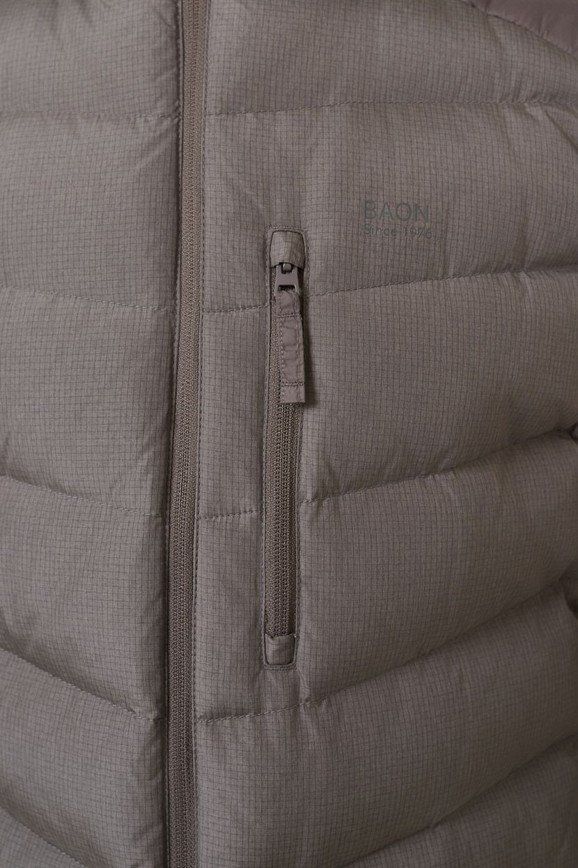 Пуховик (арт. baon B5023501), размер XXL, цвет белый Пуховик (арт. baon B5023501) - фото 7