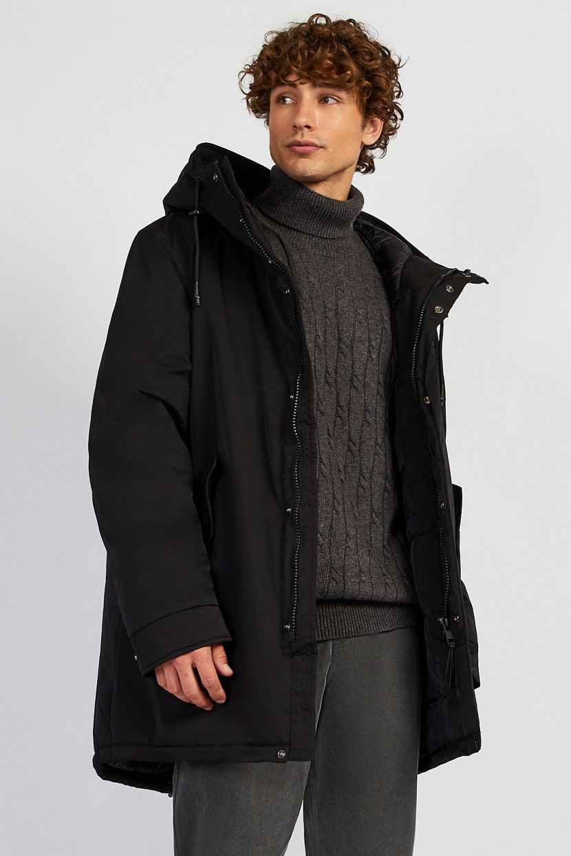 Куртка (арт. baon B5322517), размер M, цвет черный