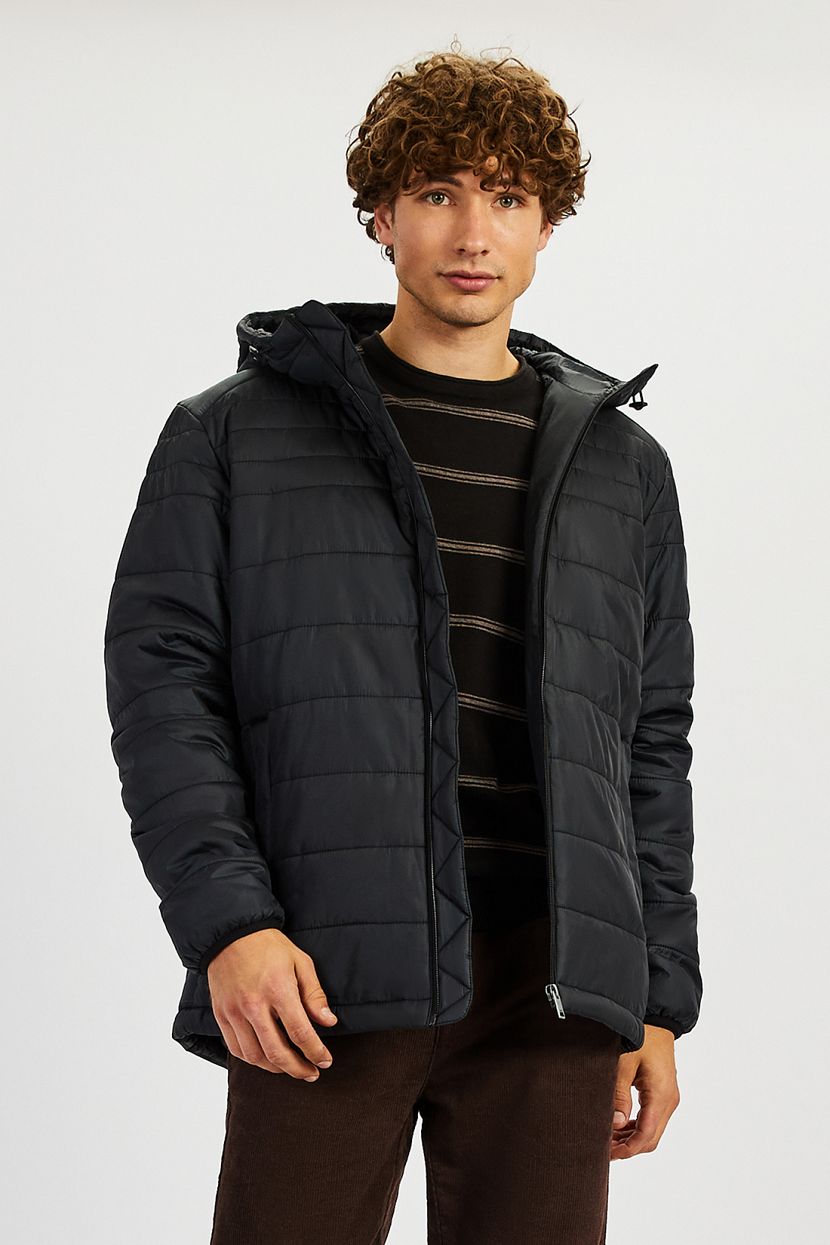 Куртка (арт. baon B5322702), размер L, цвет черный