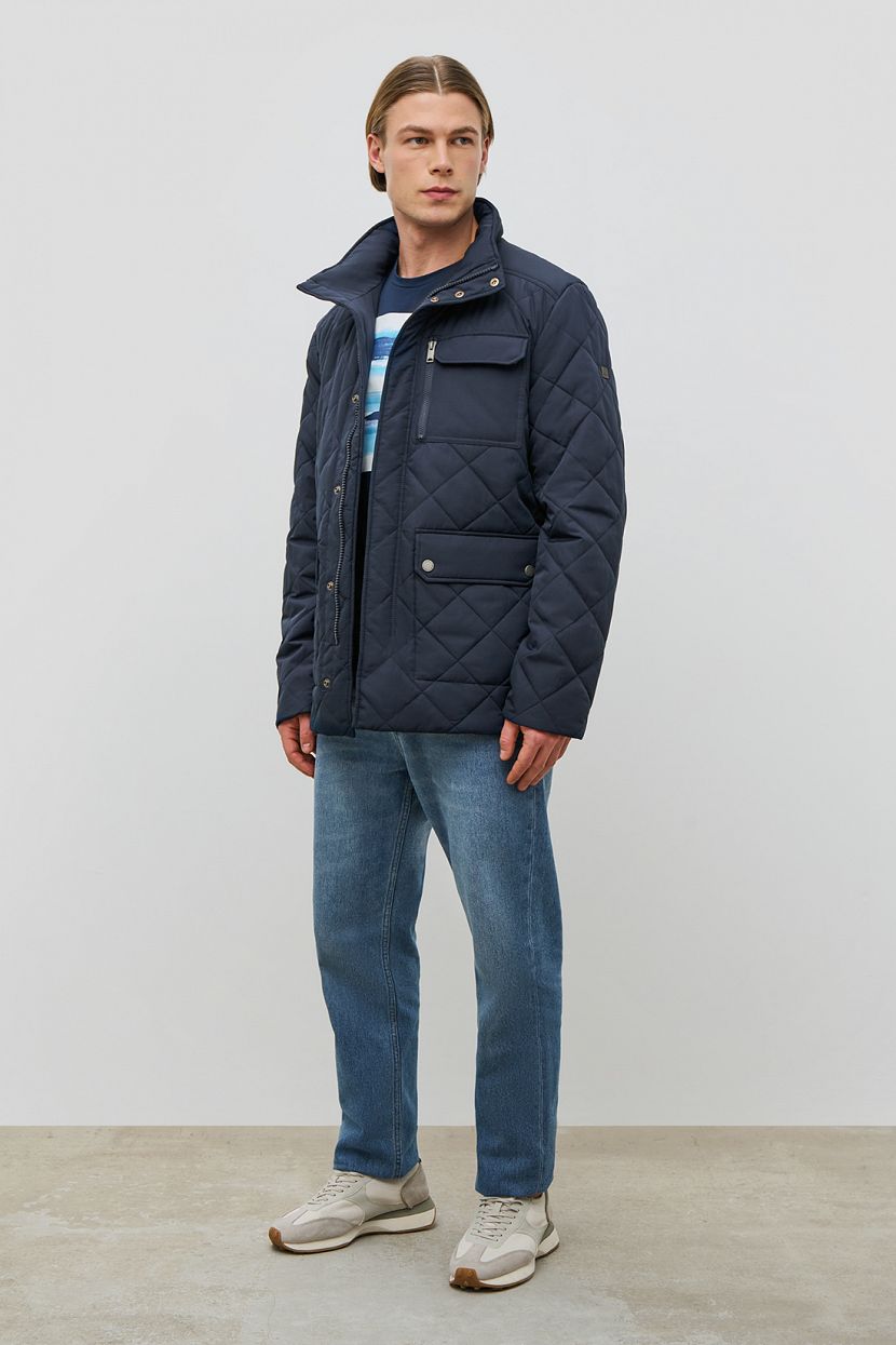 Куртка (арт. baon B5323009), размер XXL, цвет синий