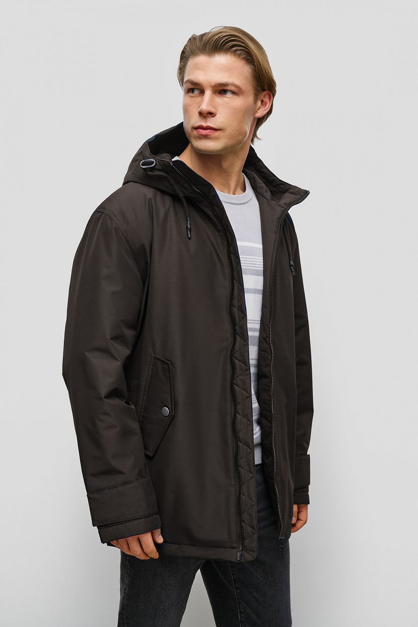Куртка (арт. baon B5323011), размер S, цвет черный