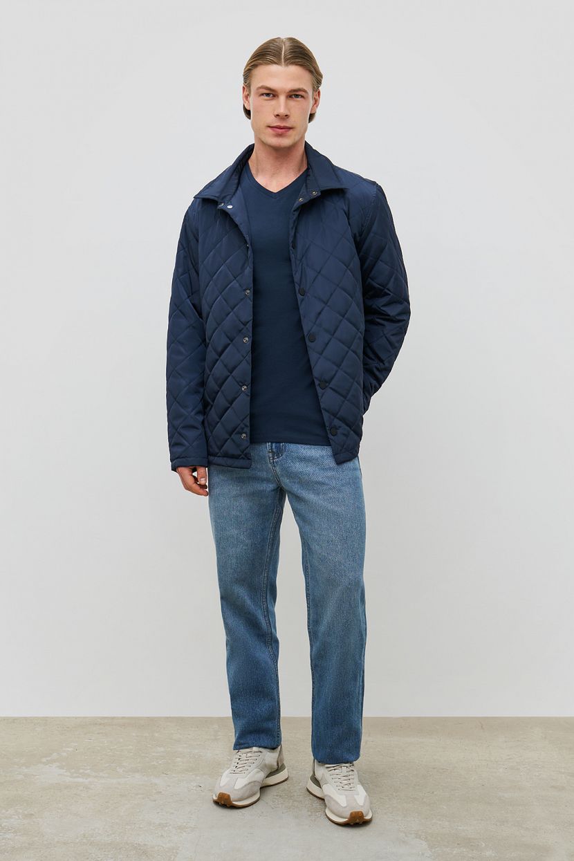 Куртка, 3XL, синий цена и фото