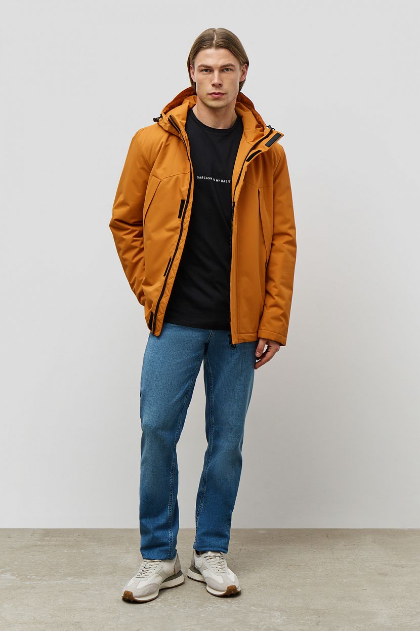 Куртка, XL, оранжевый