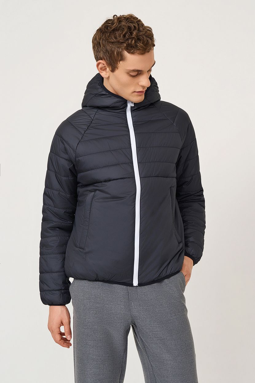 Лёгкая куртка в спортивном стиле, 3XL, черный цена и фото