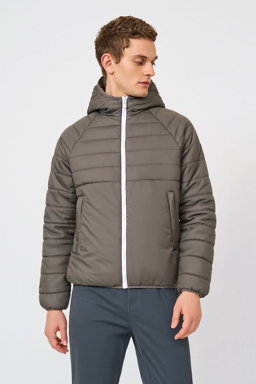 Лёгкая куртка в спортивном стиле (арт. baon B5323505), размер L, цвет коричневый