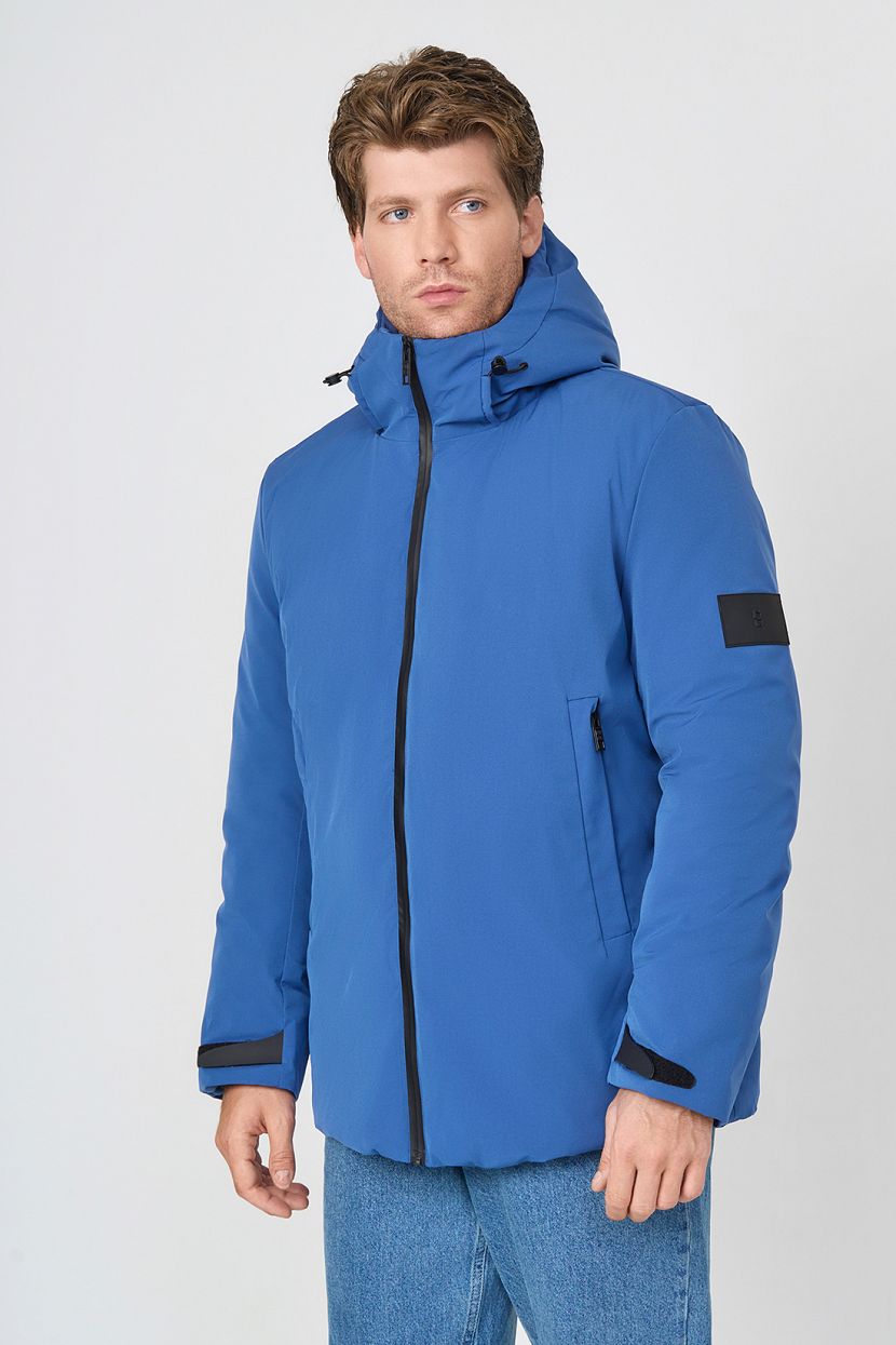 Куртка (арт. baon B5323509), размер XL, цвет синий