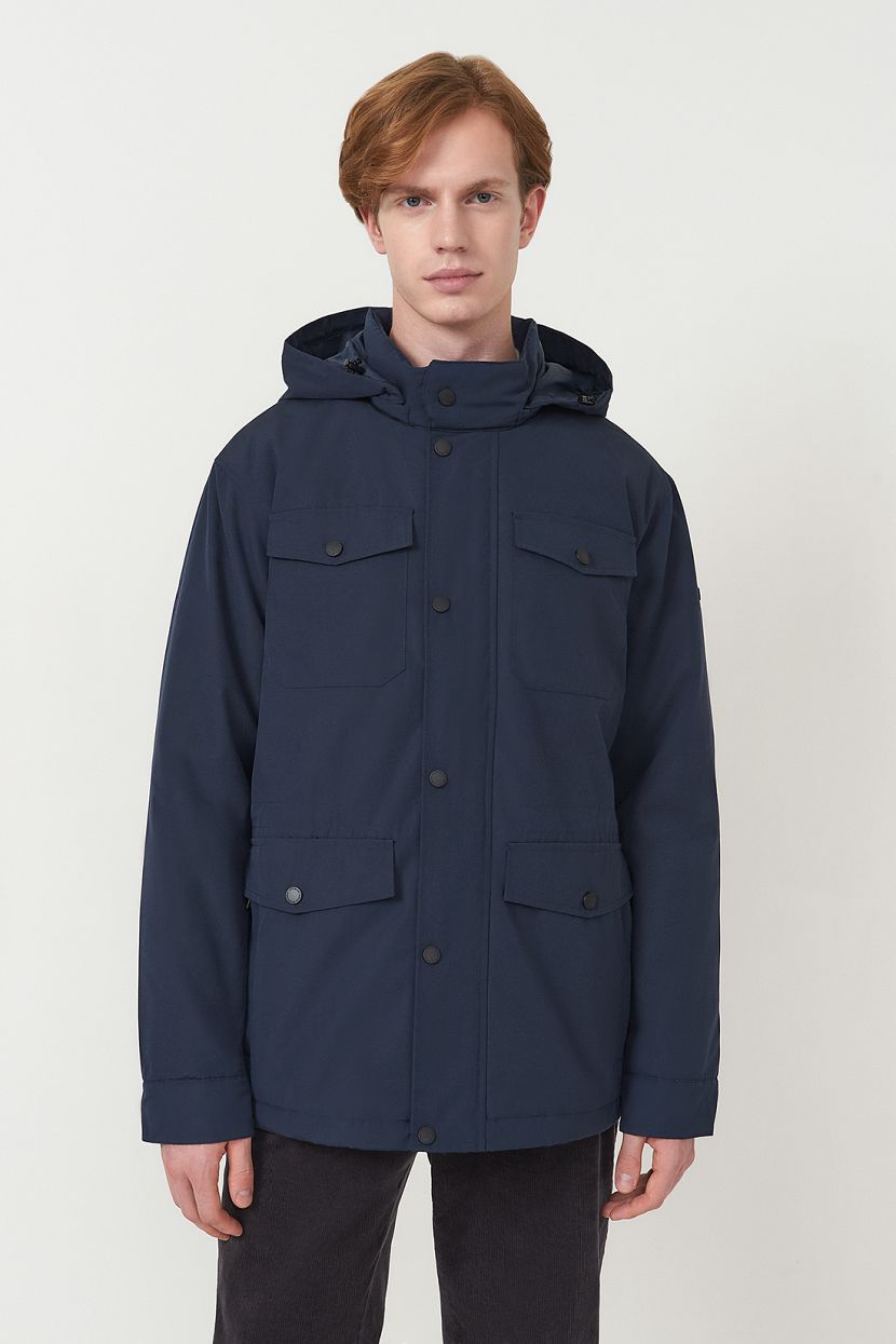 Куртка (арт. baon B5323512), размер M, цвет синий