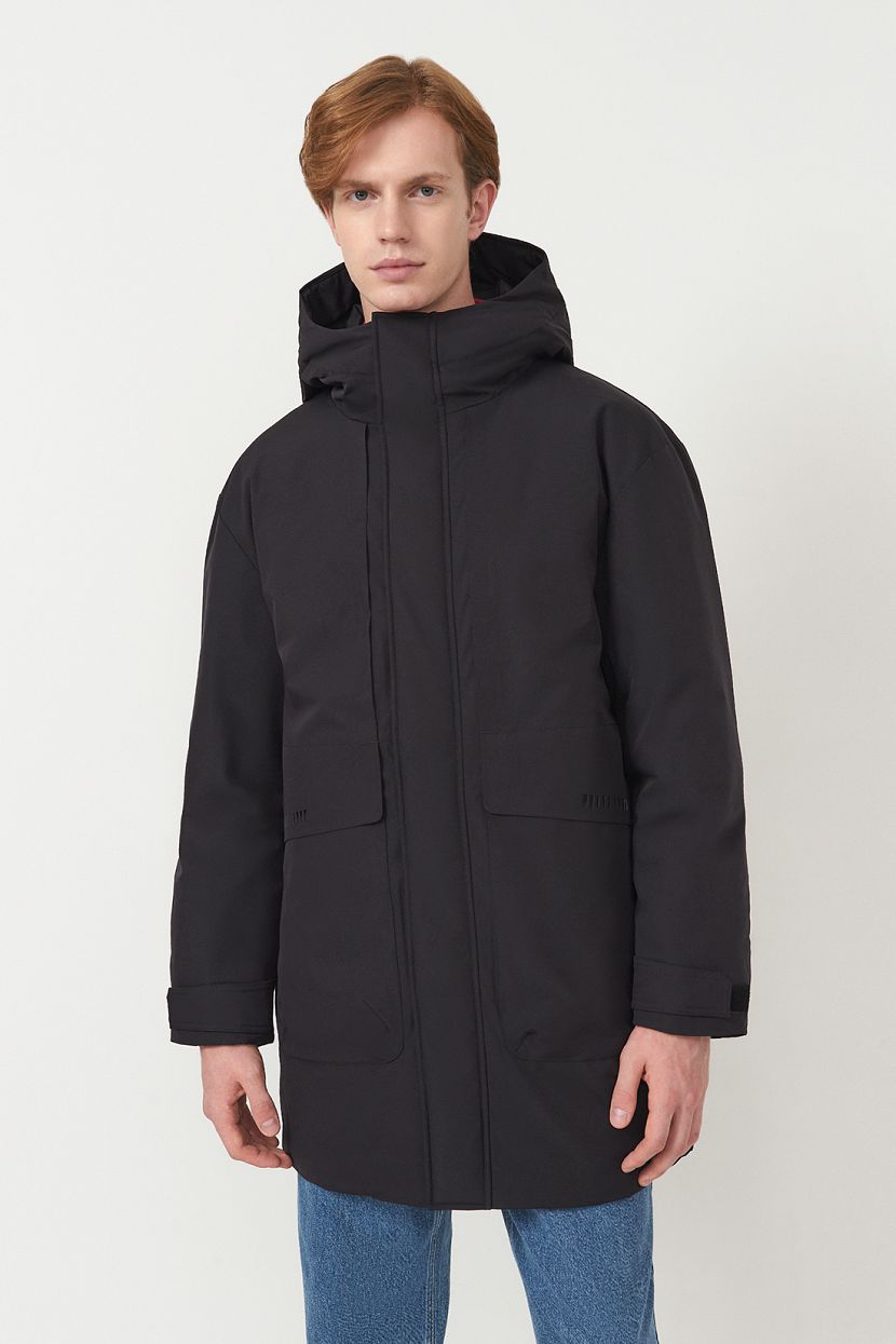 Куртка (арт. baon B5323518), размер XL, цвет черный