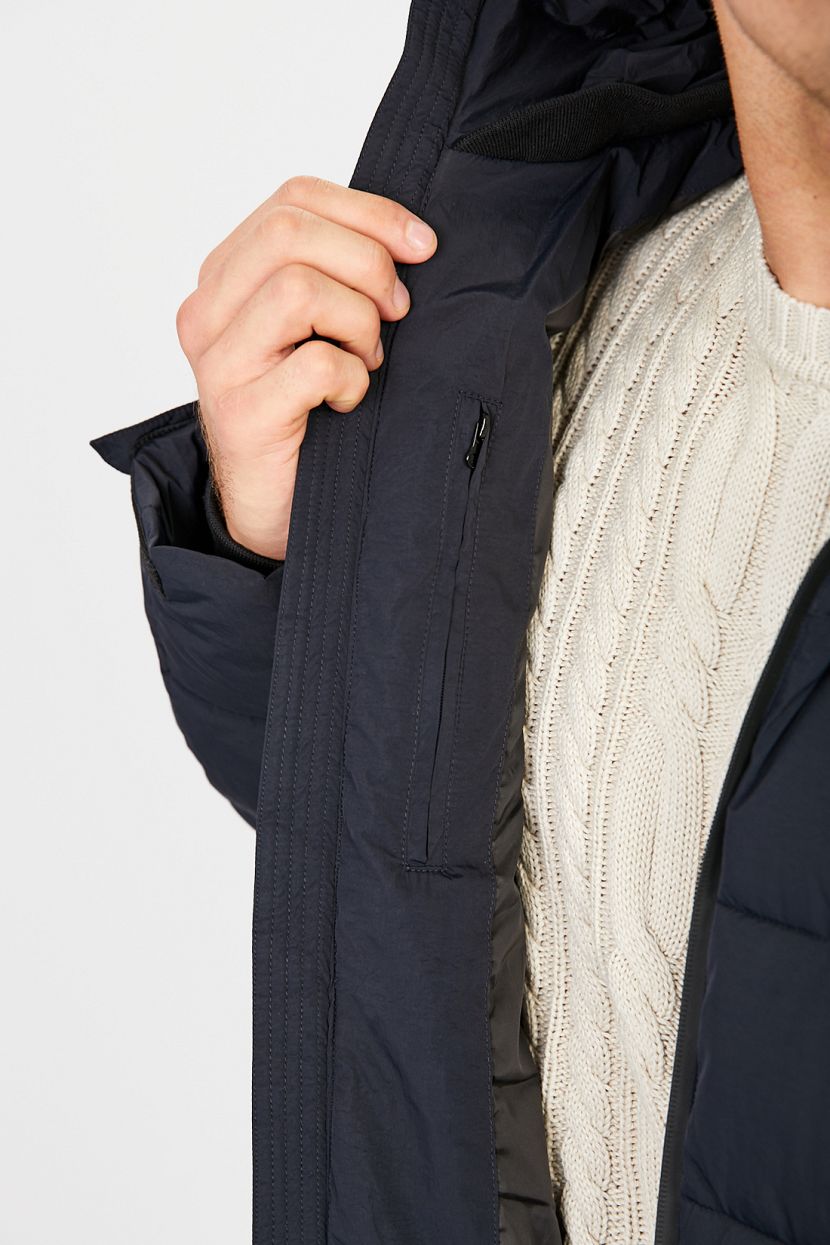 Куртка (Эко пух) (арт. baon B541501), размер 3XL, цвет черный Куртка (Эко пух) (арт. baon B541501) - фото 4