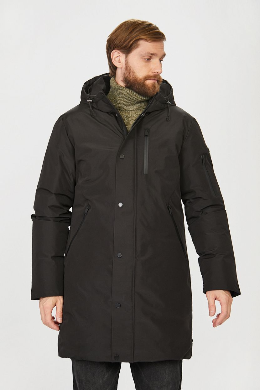 Куртка (Эко пух) (арт. baon B541510), размер 3XL, цвет черный Куртка (Эко пух) (арт. baon B541510) - фото 5