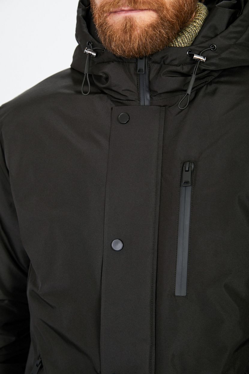 Куртка (Эко пух) (арт. baon B541510), размер 3XL, цвет черный Куртка (Эко пух) (арт. baon B541510) - фото 7
