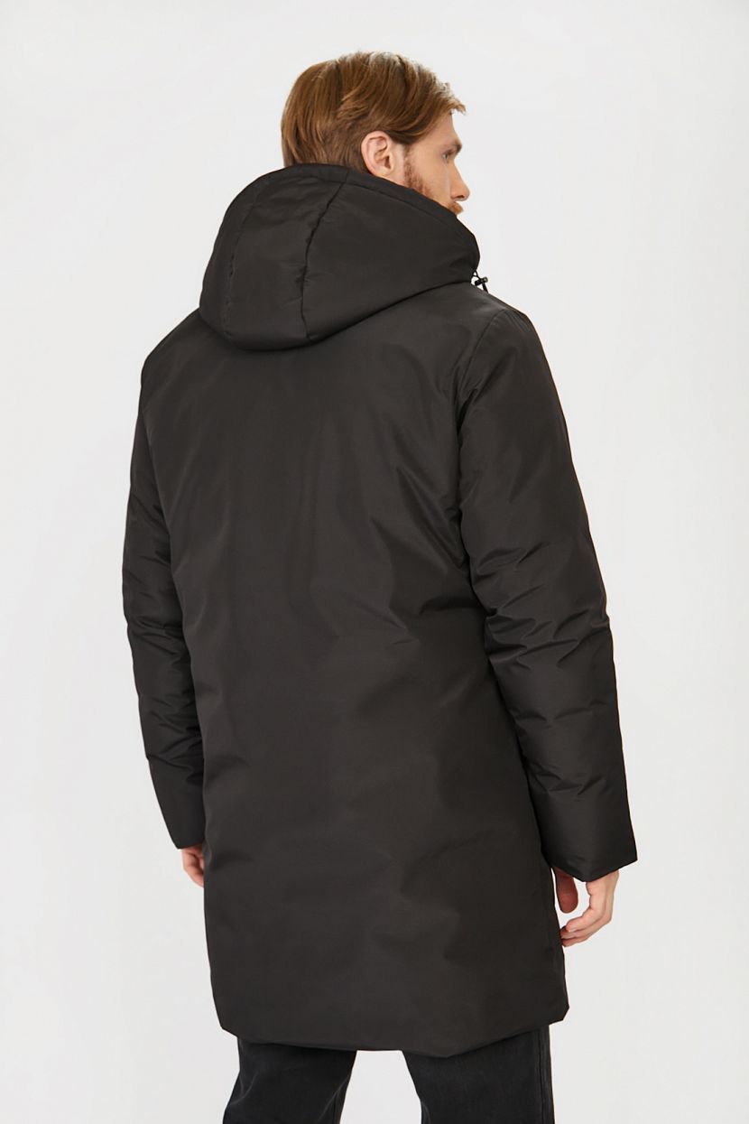 Куртка (Эко пух) (арт. baon B541510), размер 3XL, цвет черный Куртка (Эко пух) (арт. baon B541510) - фото 2