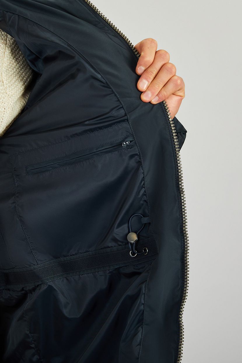 Куртка (Эко пух) (арт. baon B541524), размер L, цвет синий Куртка (Эко пух) (арт. baon B541524) - фото 7